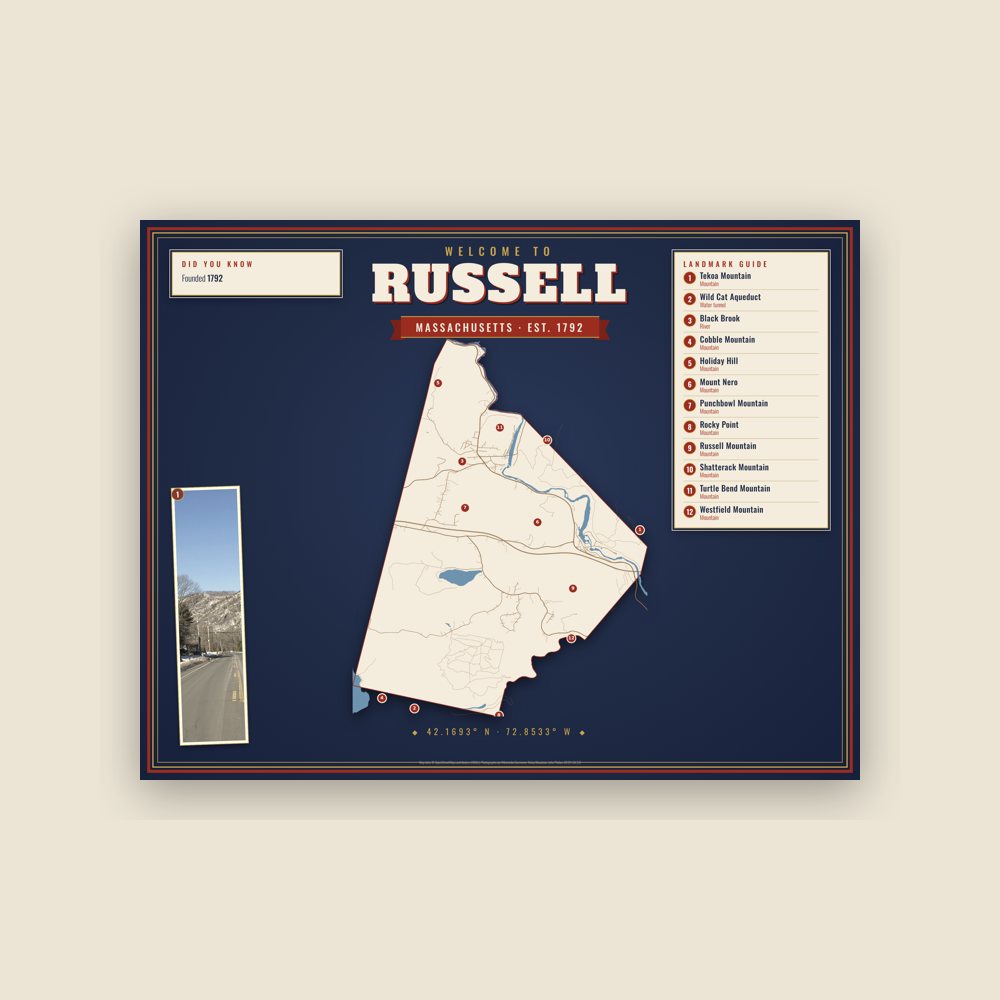 Russell Map Placemat