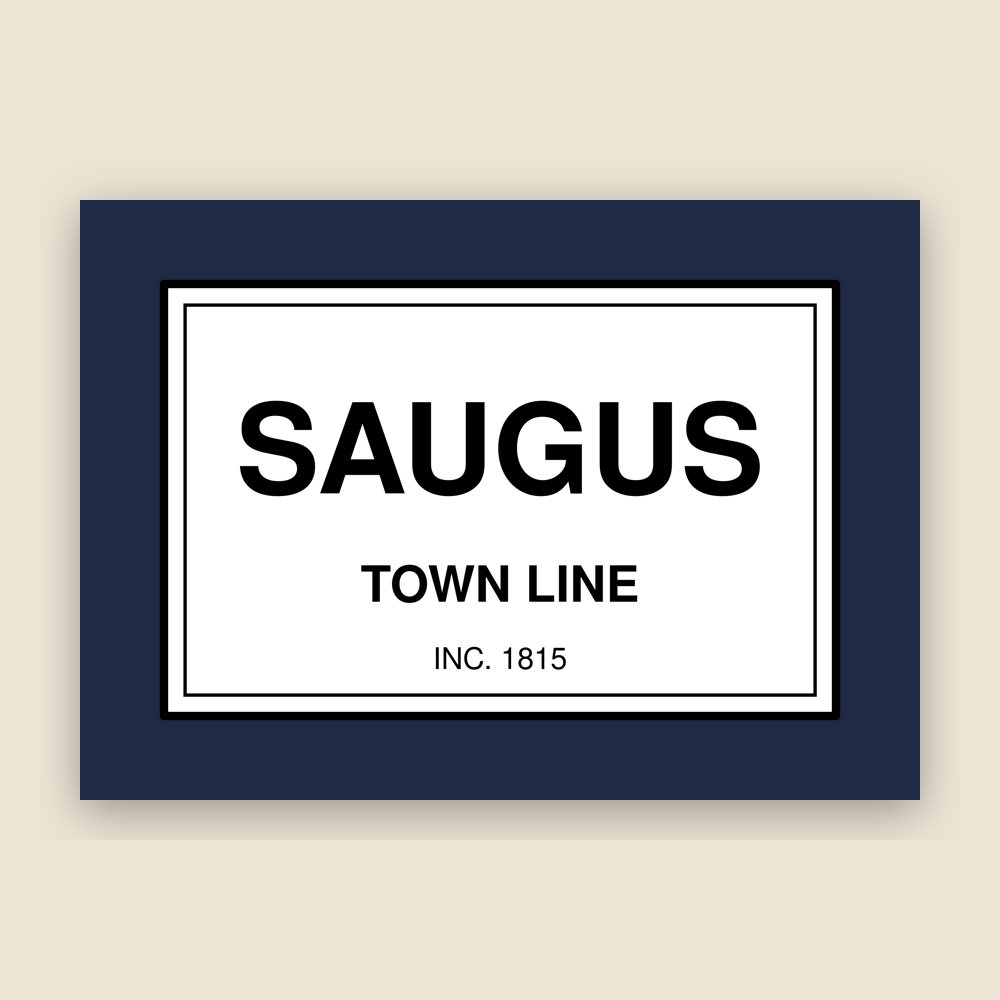 Saugus Town Line Mug