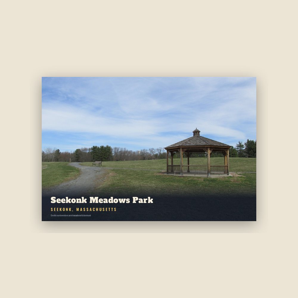 Seekonk Seekonk Meadows Park Postcard