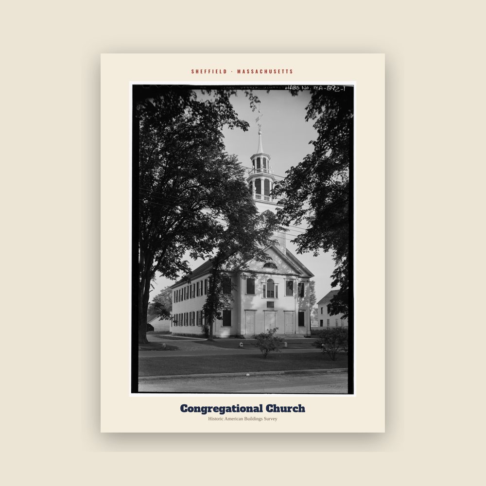 Sheffield Congregational Church Archive Print