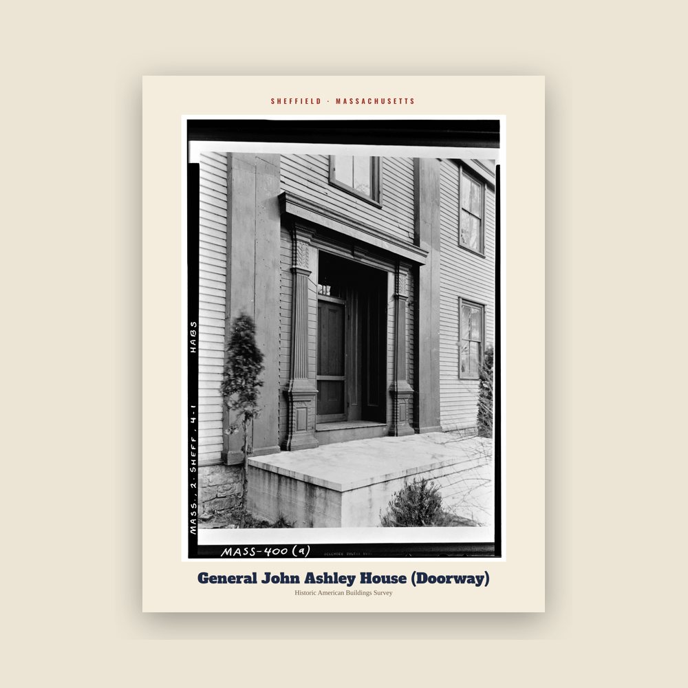 Sheffield General John Ashley House (Doorway) Archive Print