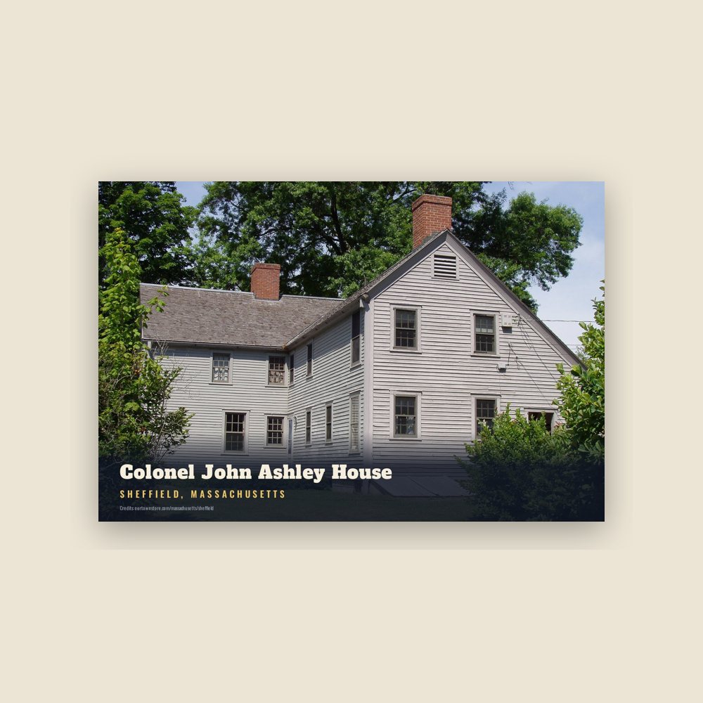 Sheffield Colonel John Ashley House Postcard