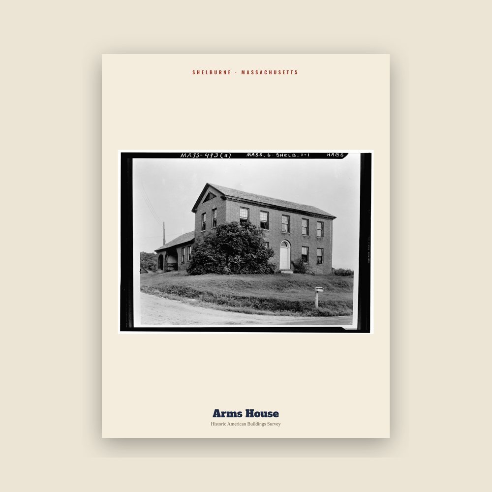 Shelburne Arms House Archive Print