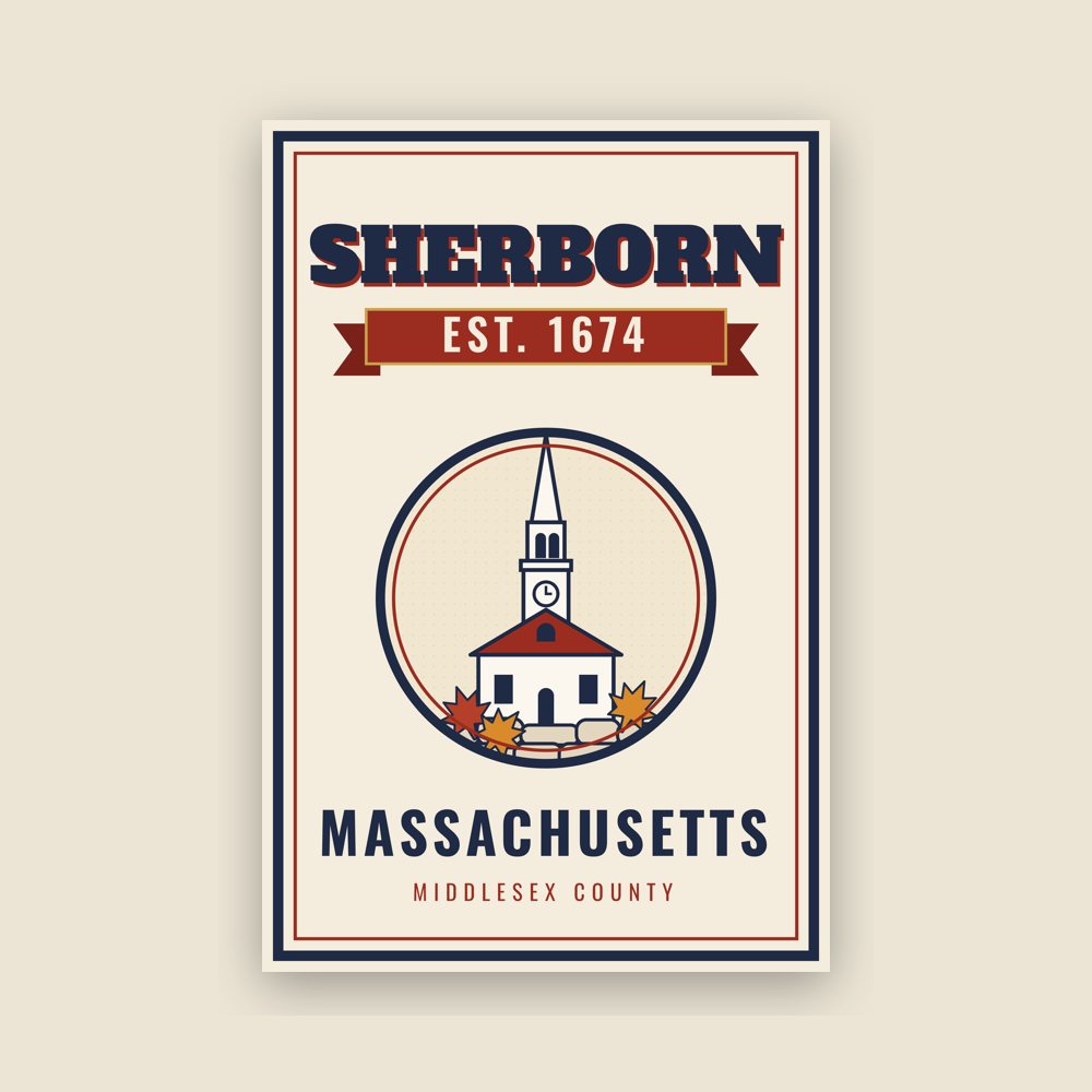 Sherborn Garden Flag