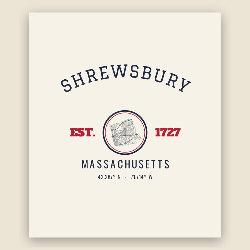 Shrewsbury Hometown Ornament