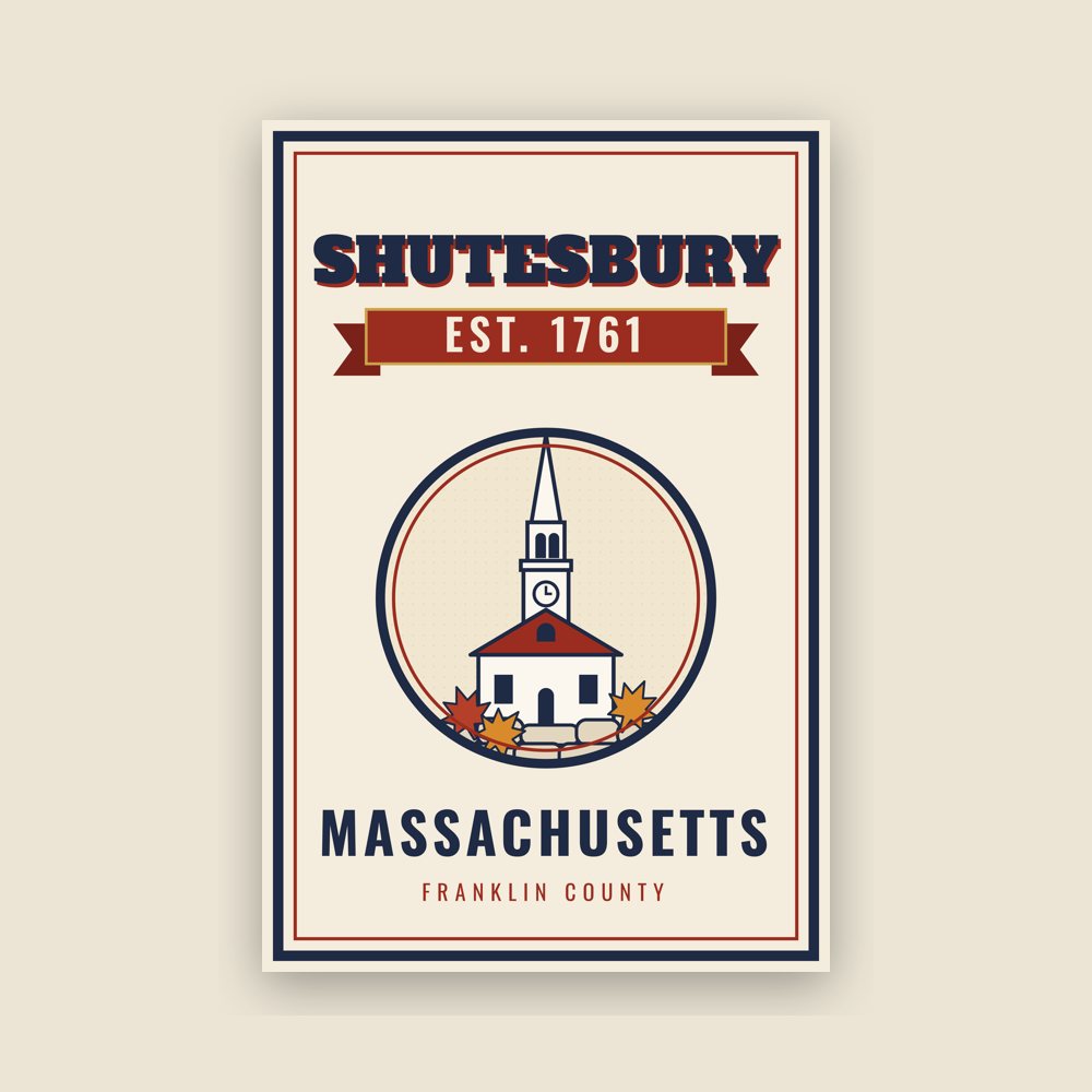 Shutesbury Garden Flag