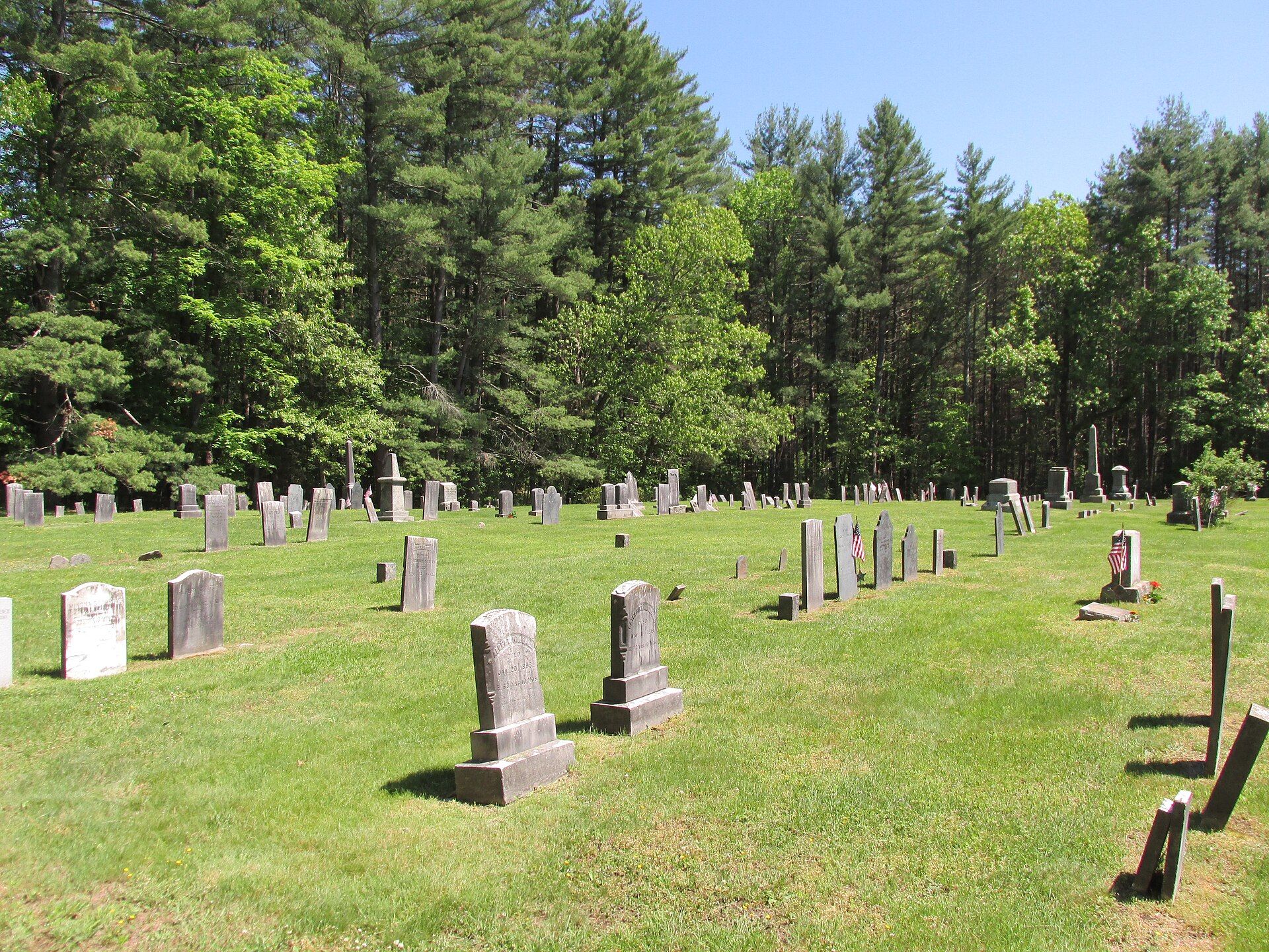 East Leverett Cemetery, Shutesbury, Massachusetts