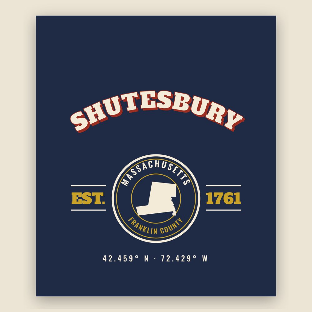 Shutesbury Est. Tee