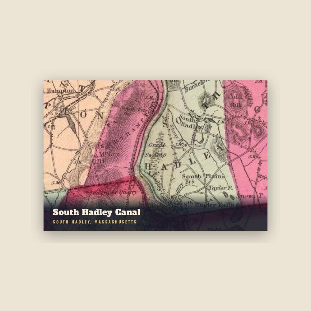 South Hadley South Hadley Canal Postcard