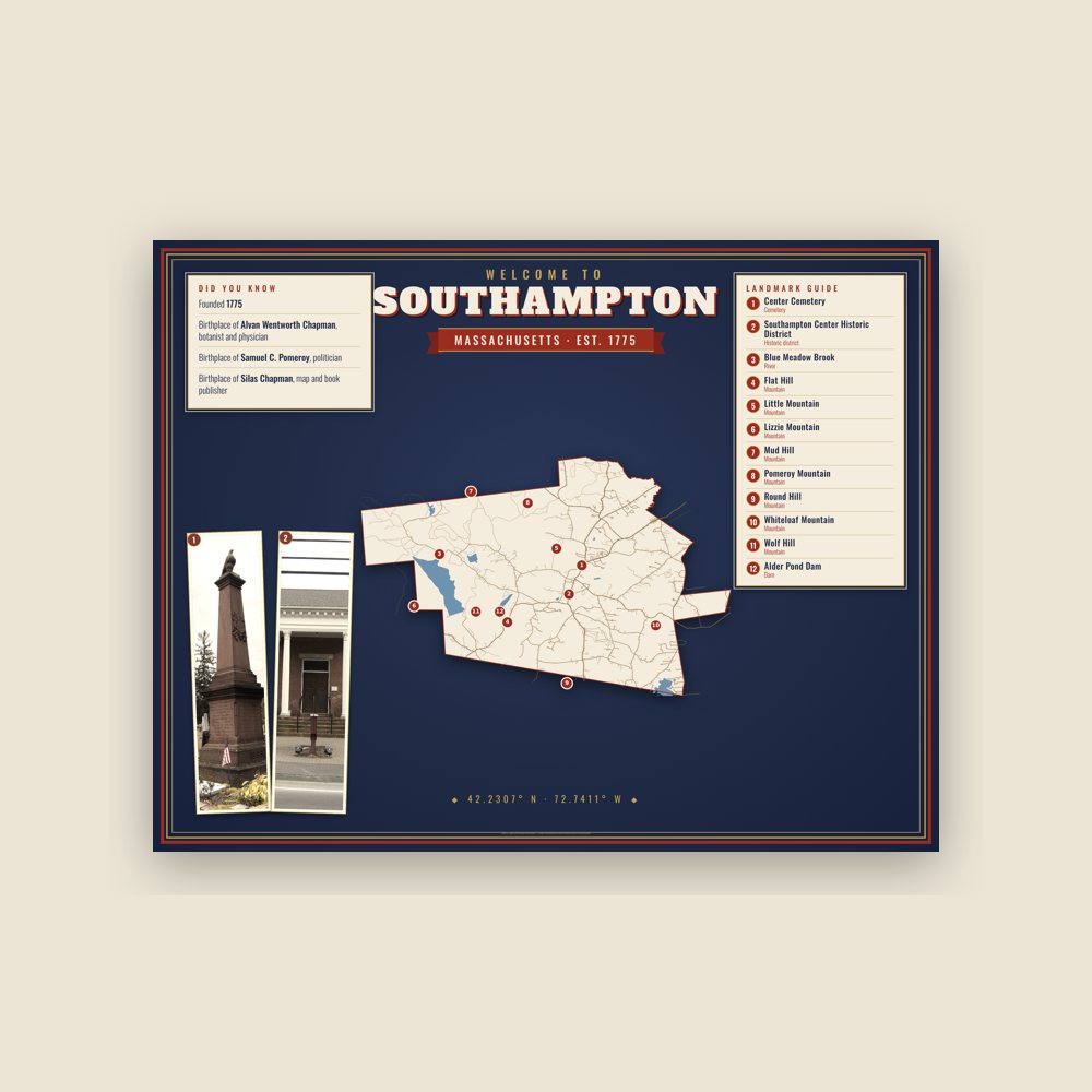 Southampton Map Placemat