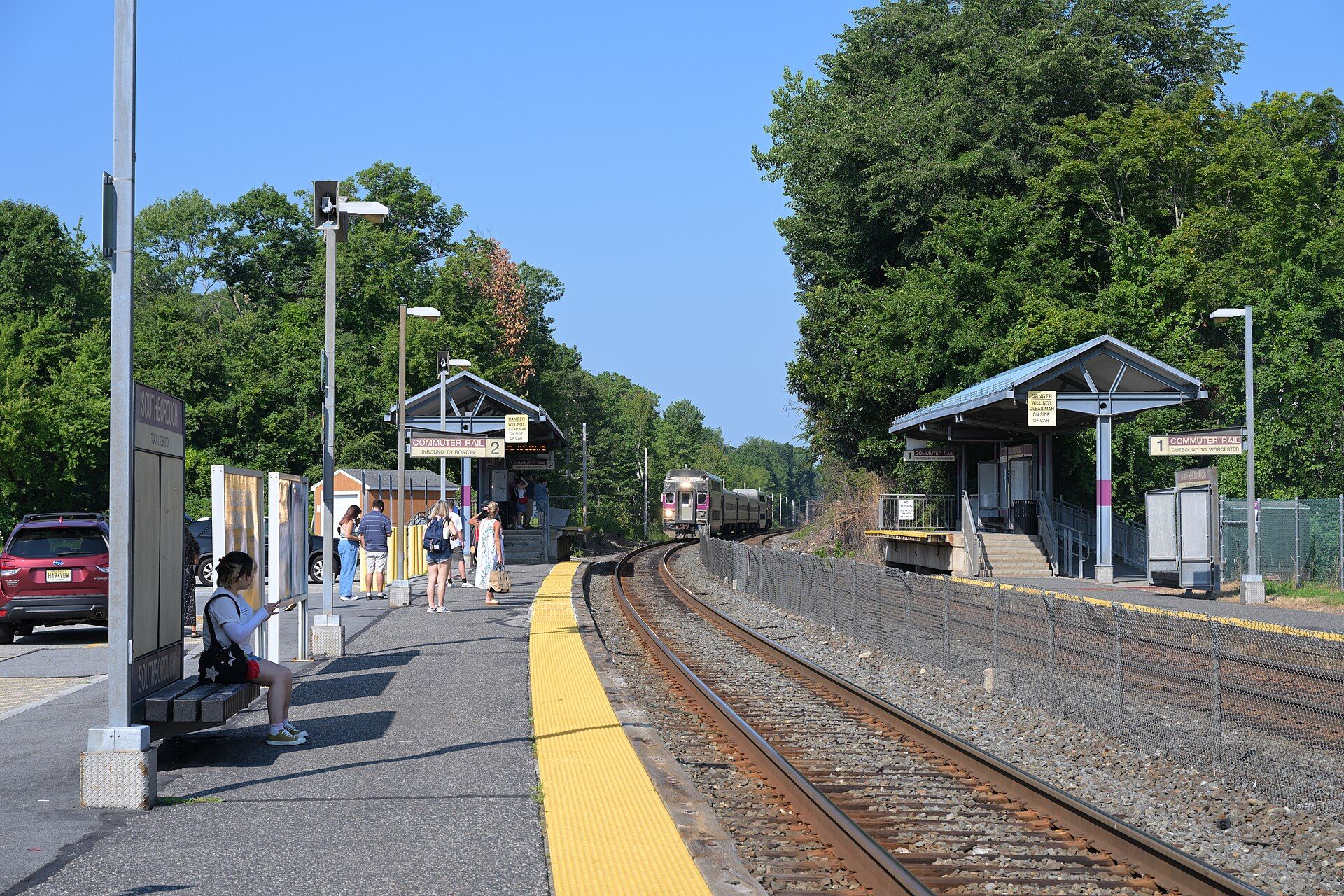 Southborough station, Southborough, Massachusetts
