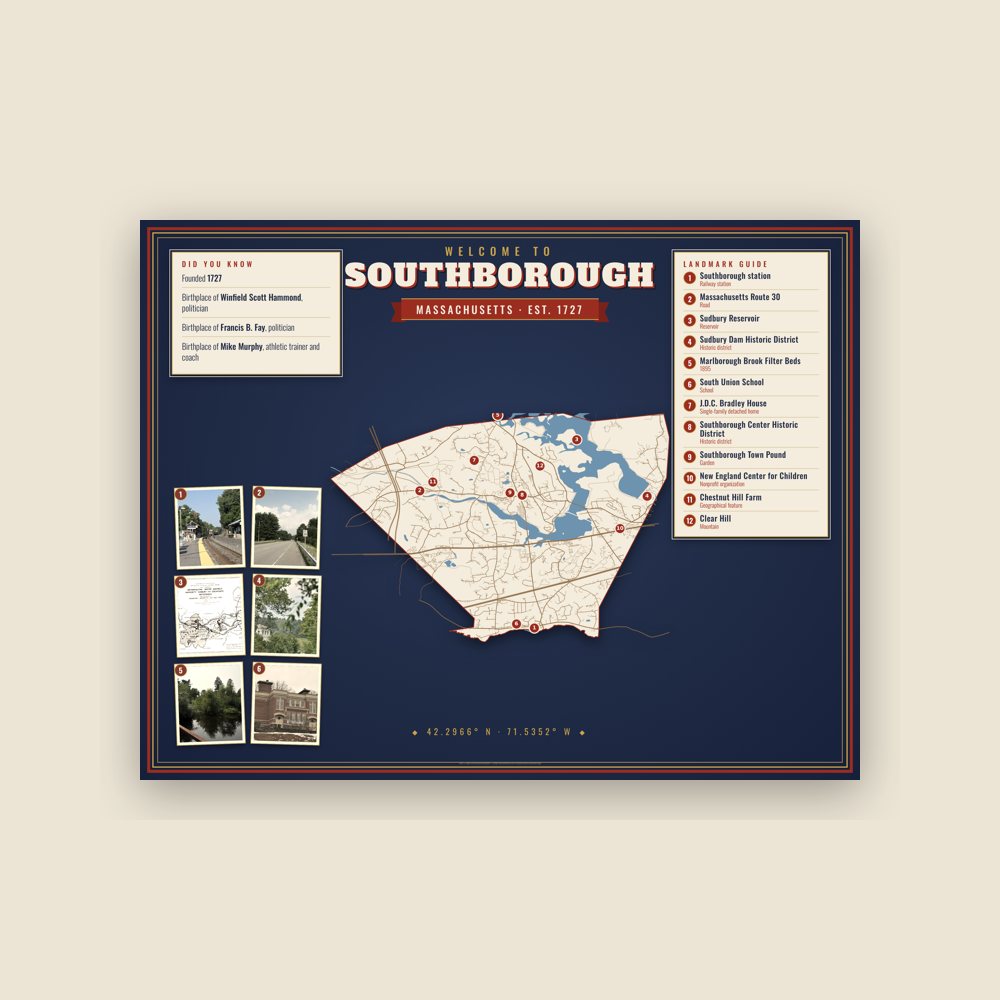 Southborough Map Placemat