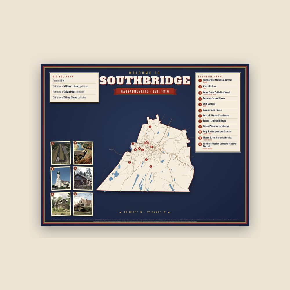 Southbridge Map Placemat