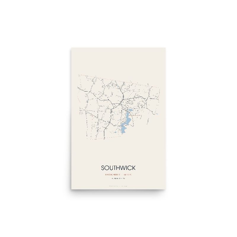 Southwick Street Map Poster · Linen