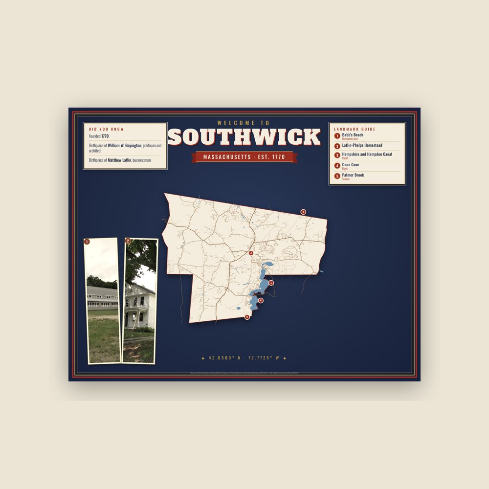 Southwick Map Placemat