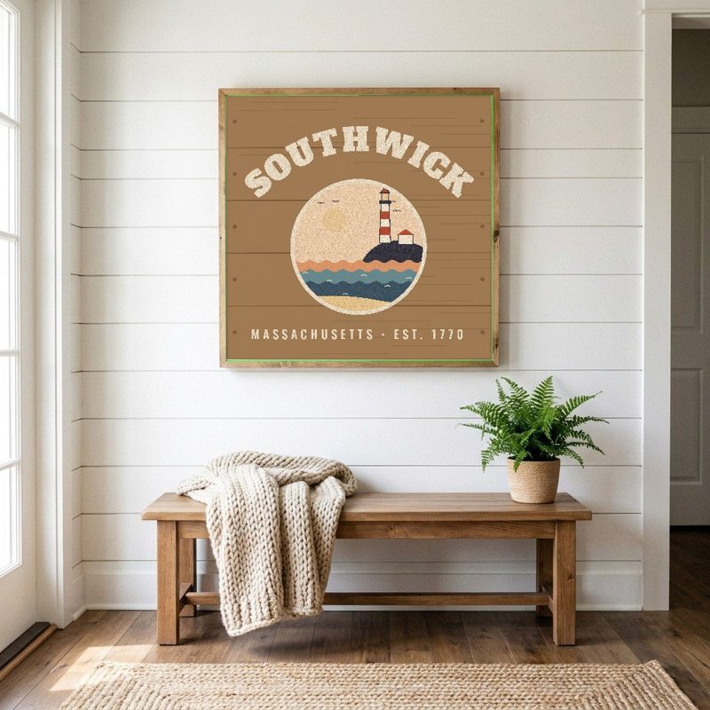 Southwick Hometown Wood Sign