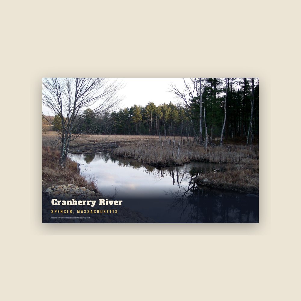 Spencer Cranberry River Postcard