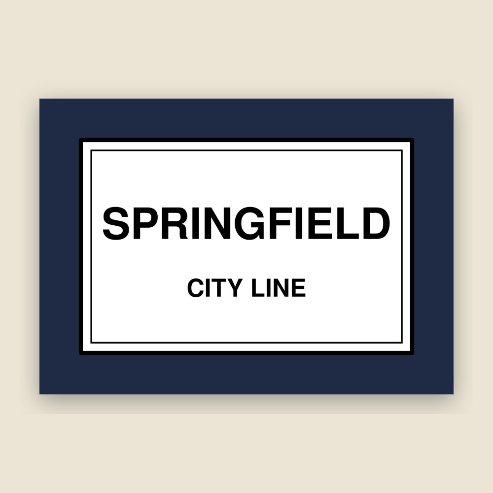 Springfield Cork Coaster