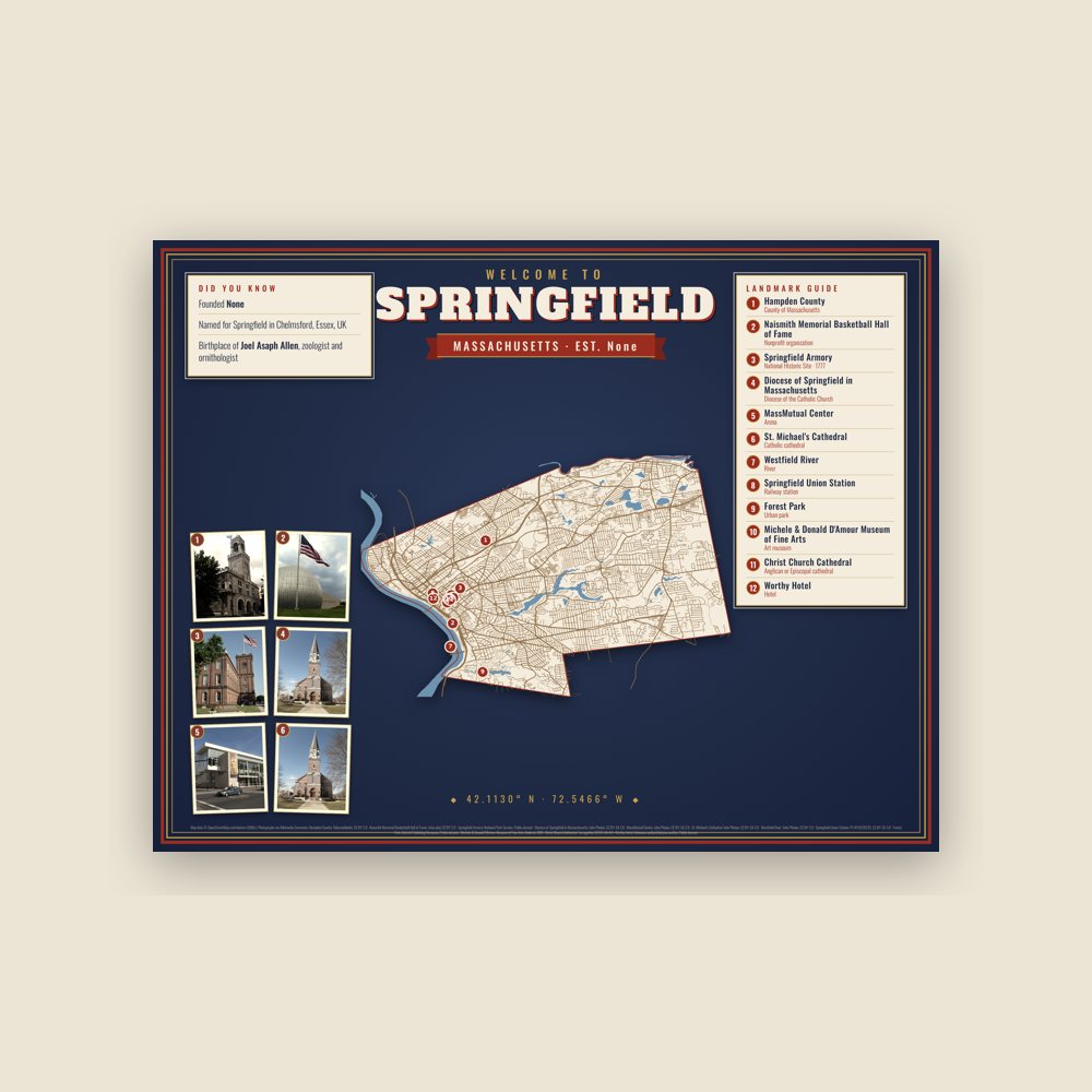 Springfield Map Placemat