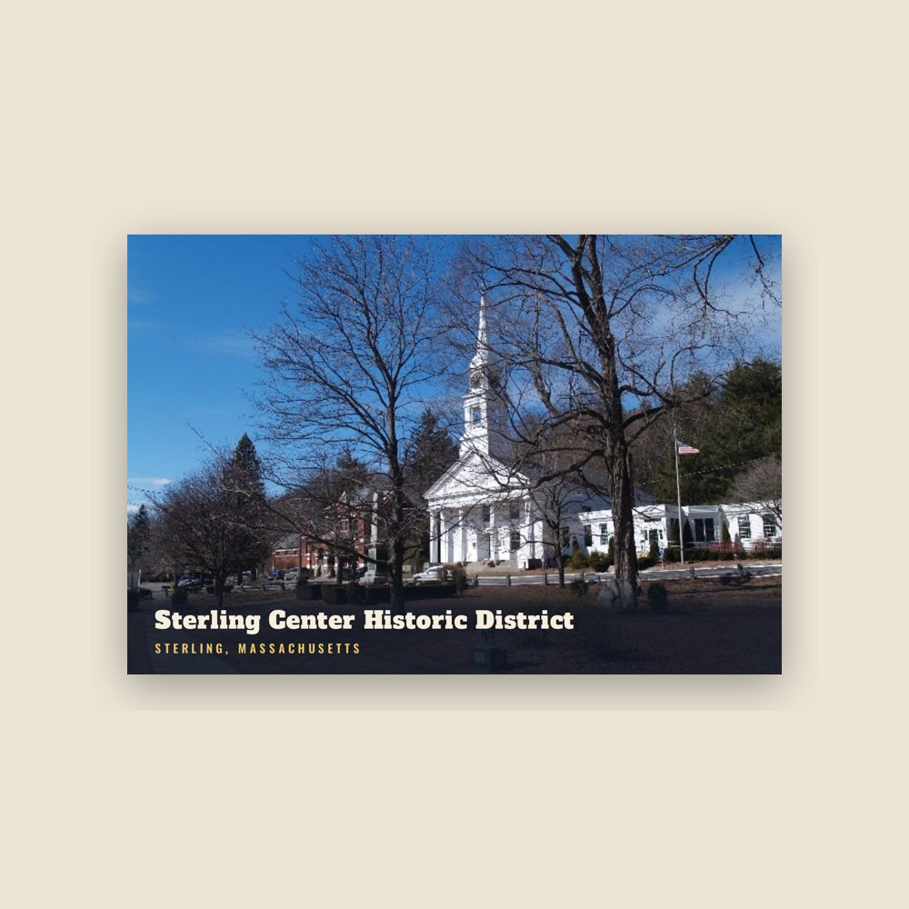 Sterling Sterling Center Historic District Postcard