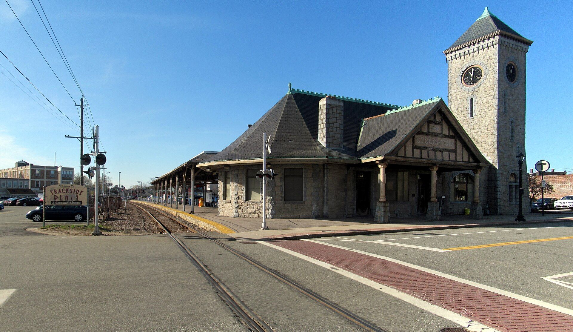 Stoughton station, Stoughton, Massachusetts