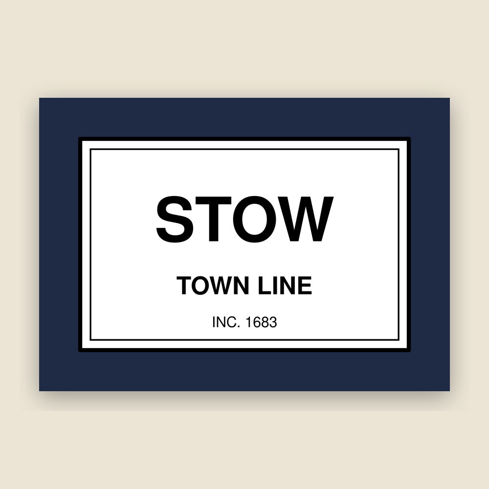 Stow Town Line Mug