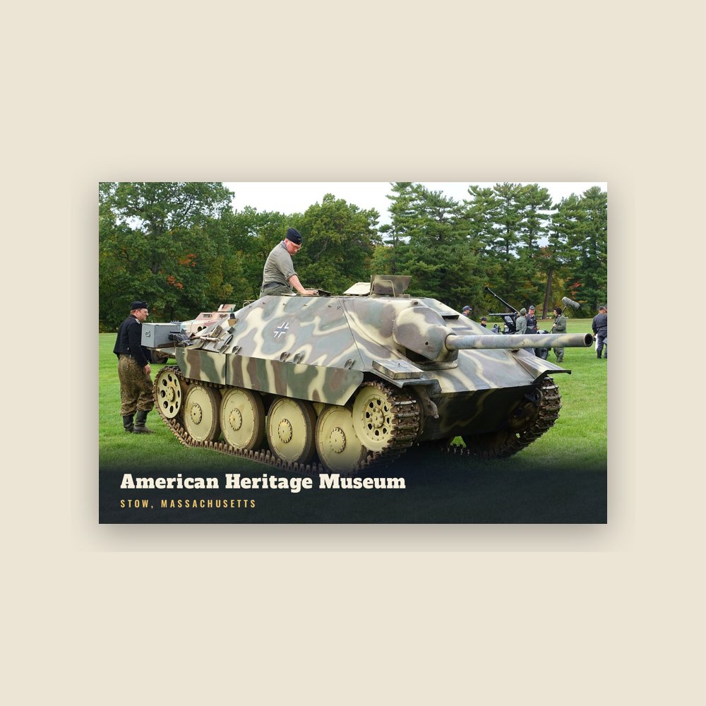 Stow American Heritage Museum Postcard