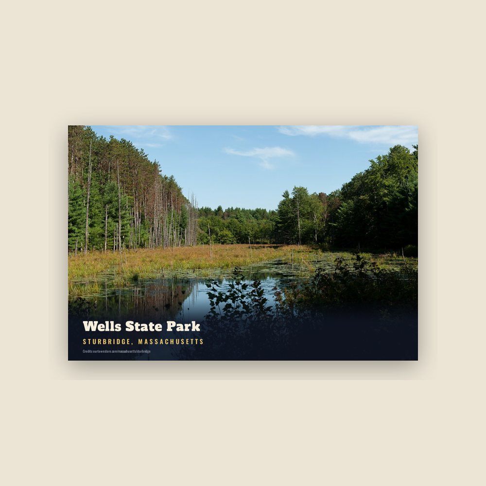 Sturbridge Wells State Park Postcard