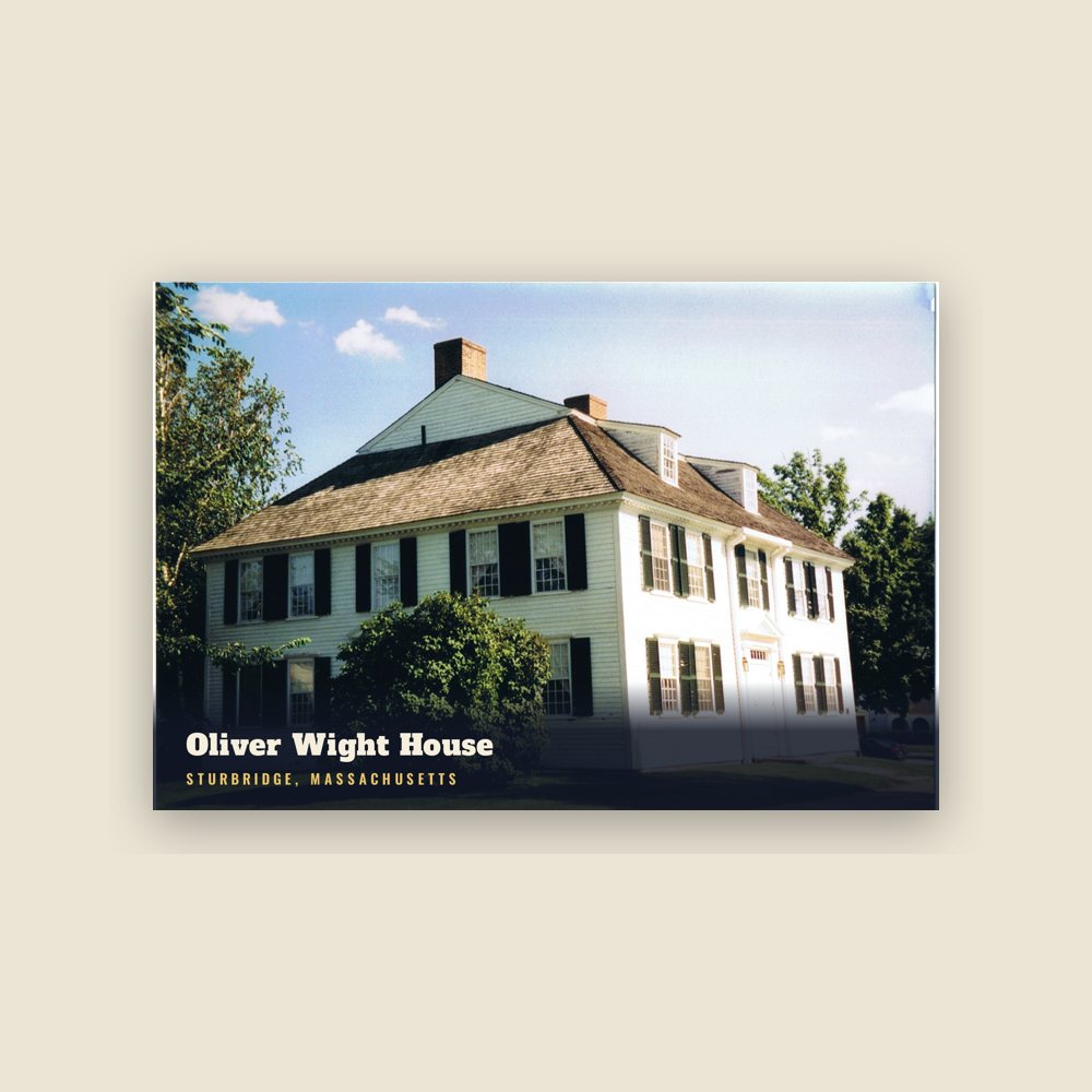 Sturbridge Oliver Wight House Postcard