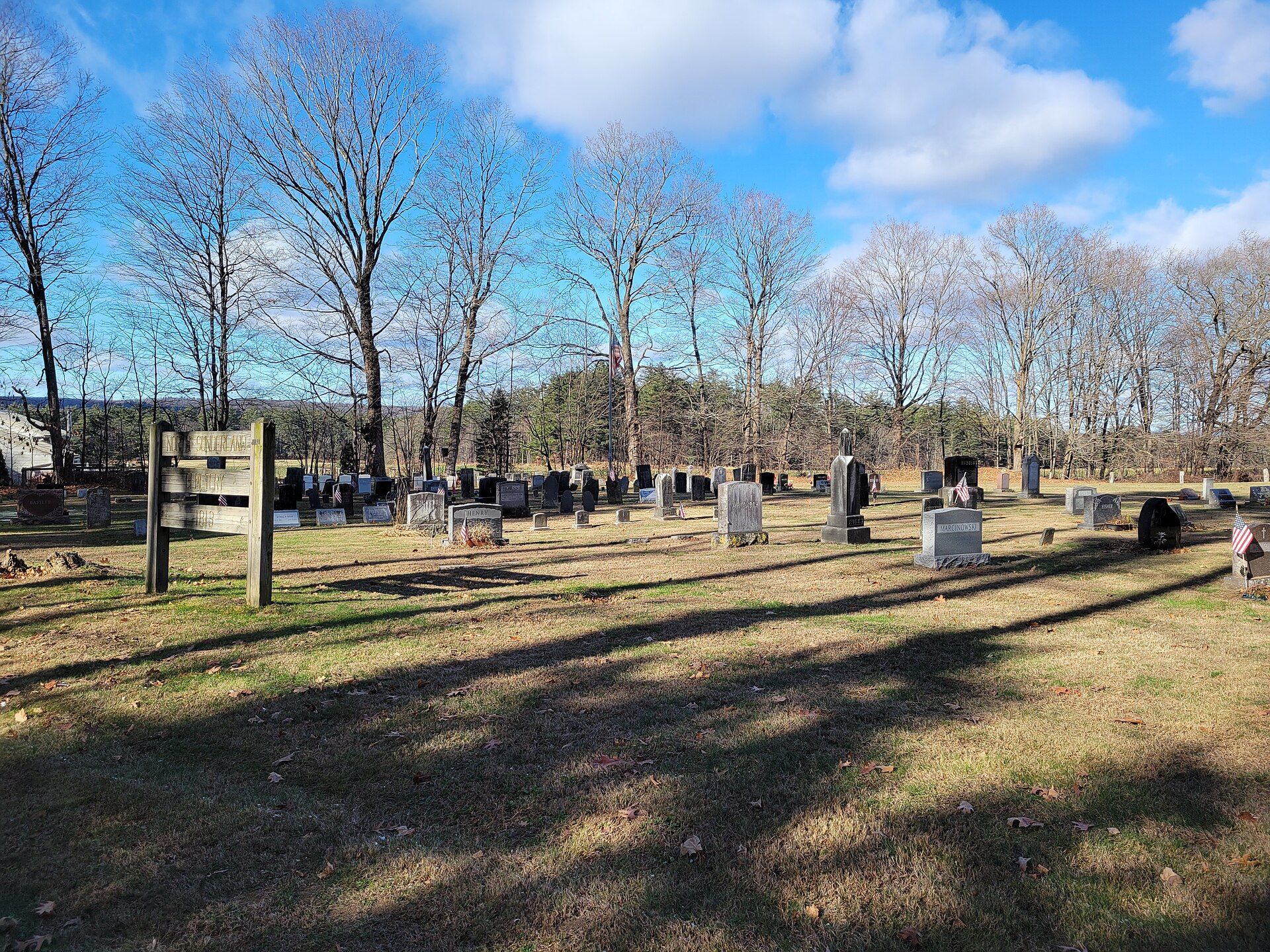 North Sunderland Cemetery, Sunderland, Massachusetts
