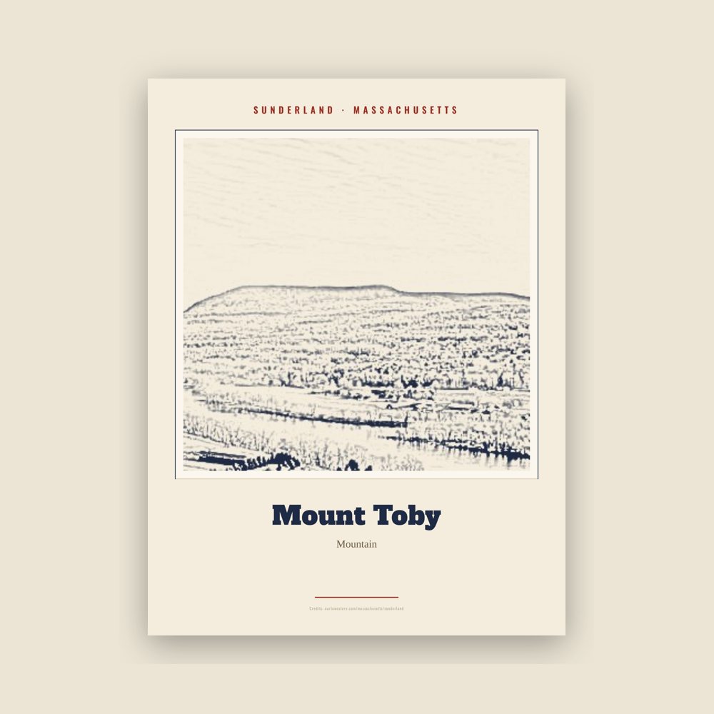 Sunderland Mount Toby Landmark Print