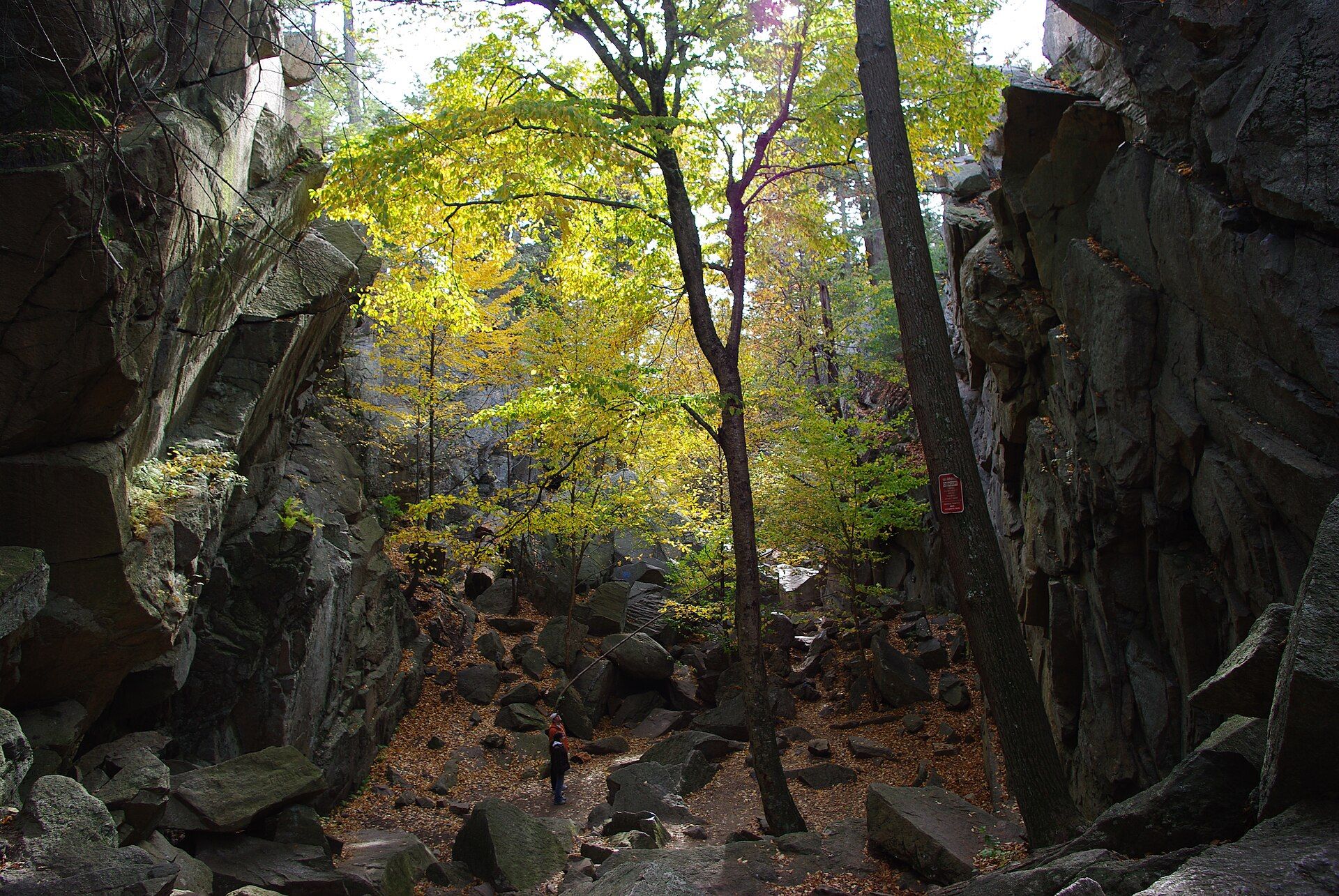 Purgatory Chasm State Reservation, Sutton, Massachusetts