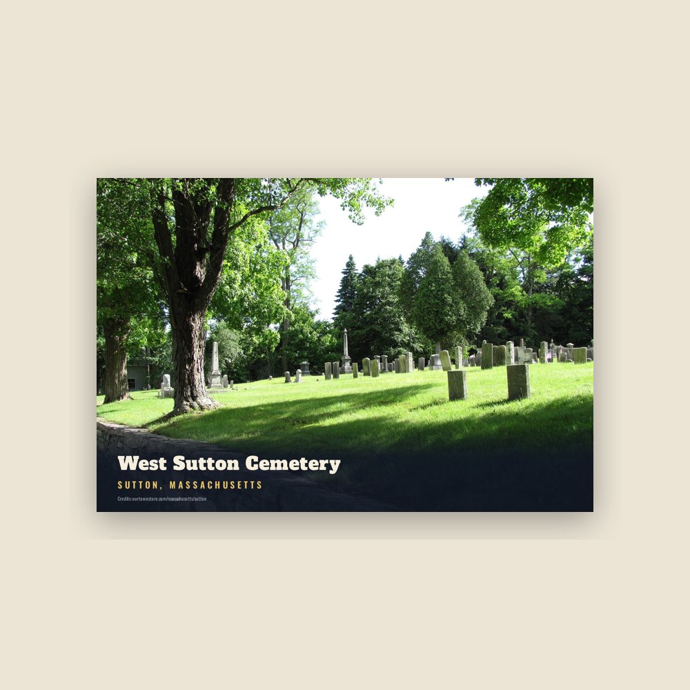 Sutton West Sutton Cemetery Postcard