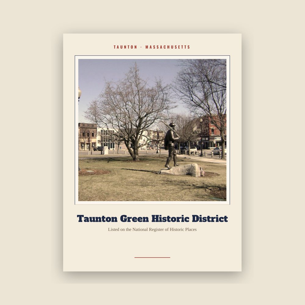 Taunton Taunton Green Historic District Landmark Print
