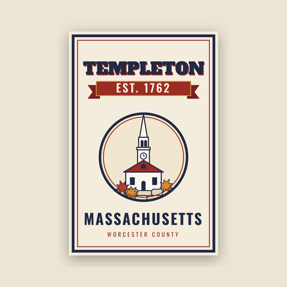 Templeton Garden Flag