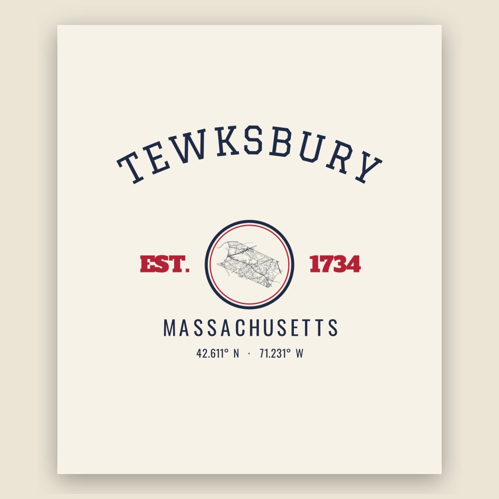 Tewksbury Hometown Ornament