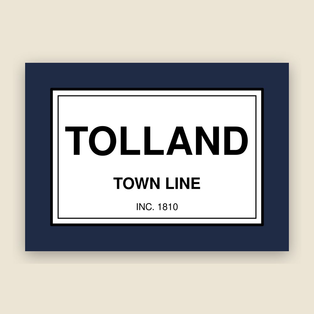 Tolland Town Line Mug