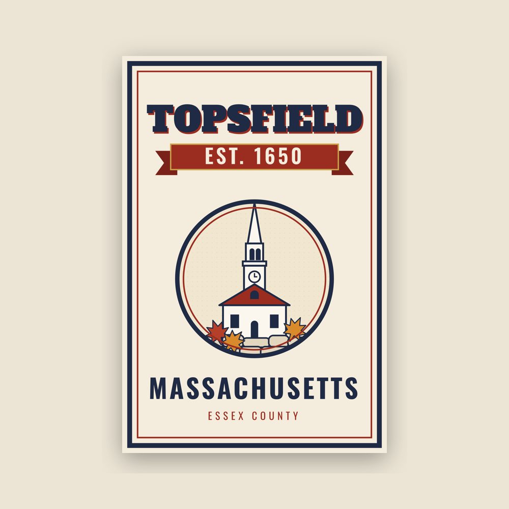 Topsfield Garden Flag