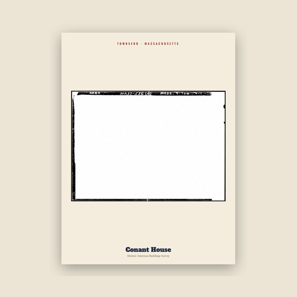 Townsend Conant House Archive Print