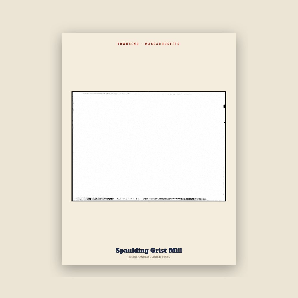 Townsend Spaulding Grist Mill Archive Print