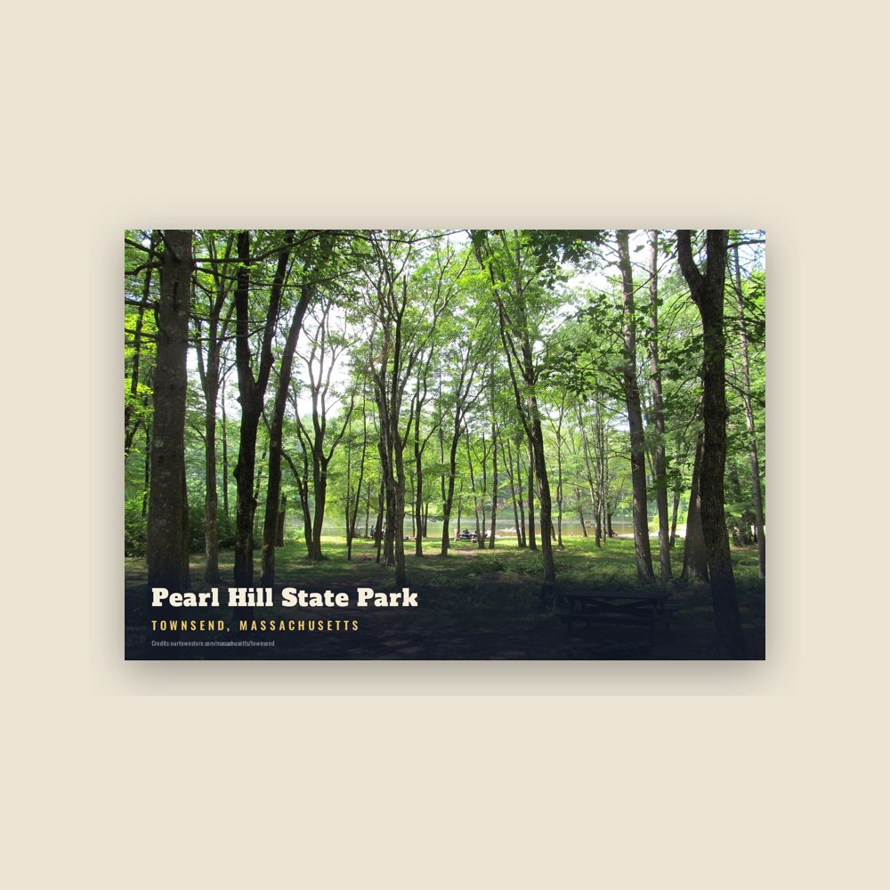 Townsend Pearl Hill State Park Postcard