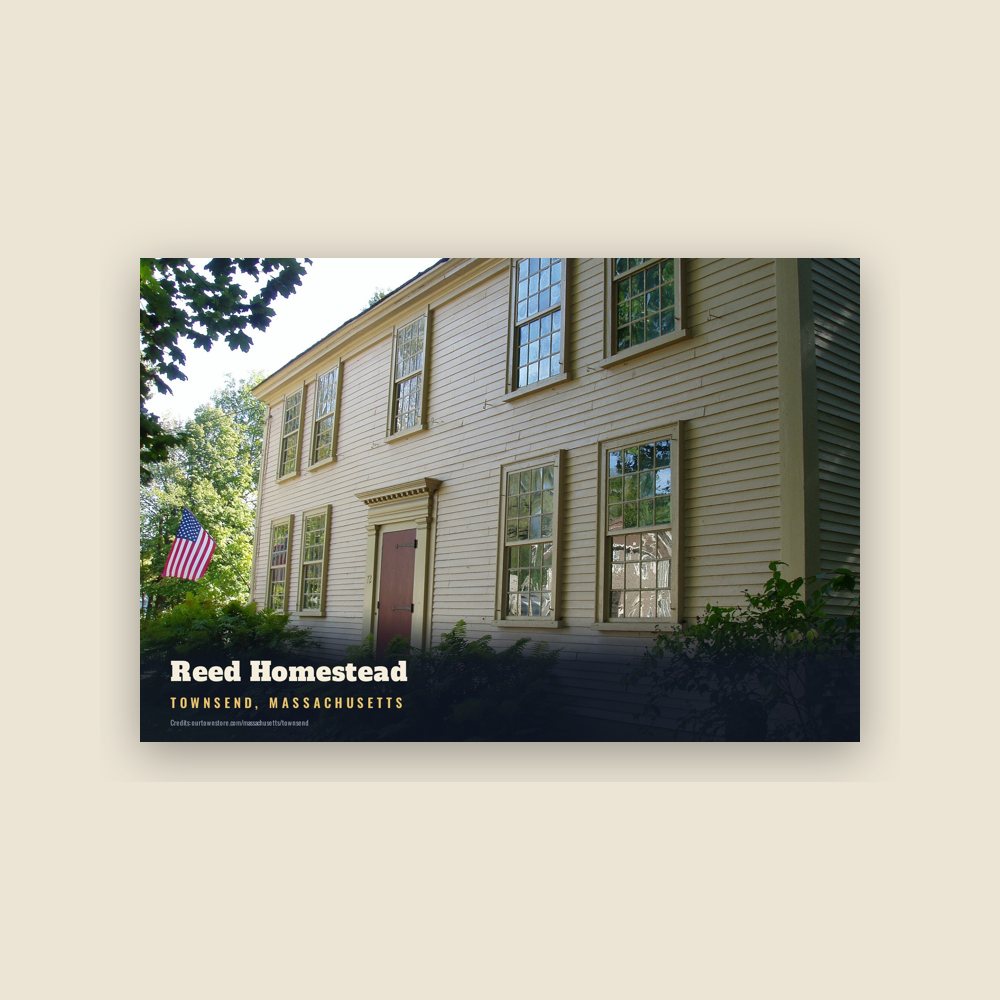 Townsend Reed Homestead Postcard