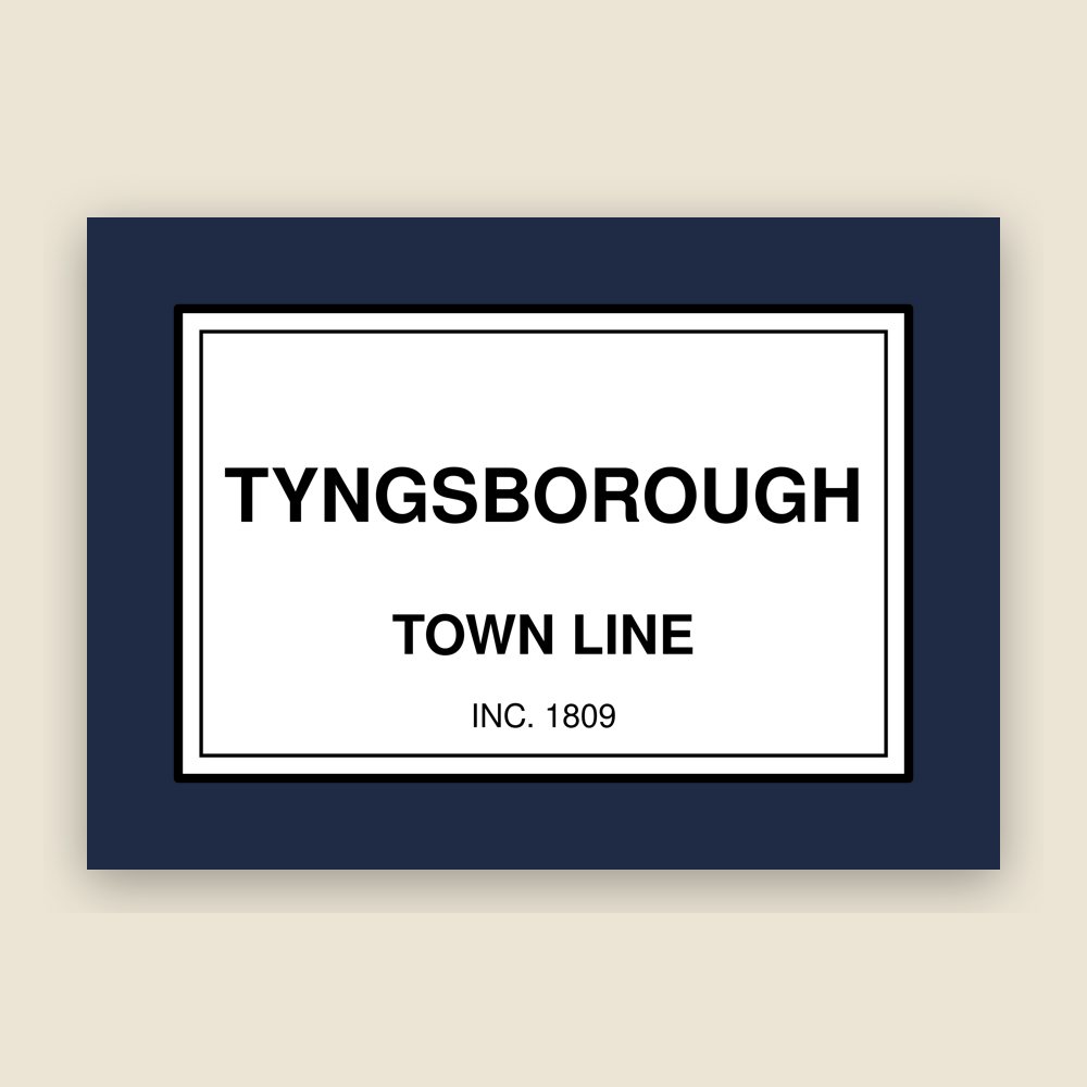 Tyngsborough Town Line Mug