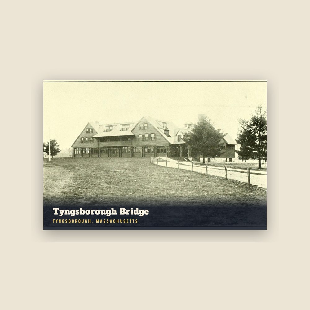 Tyngsborough Tyngsborough Bridge Postcard