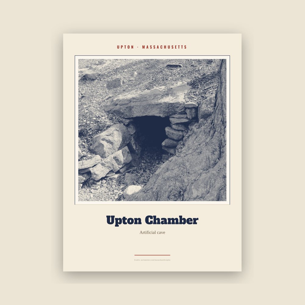 Upton Upton Chamber Landmark Print