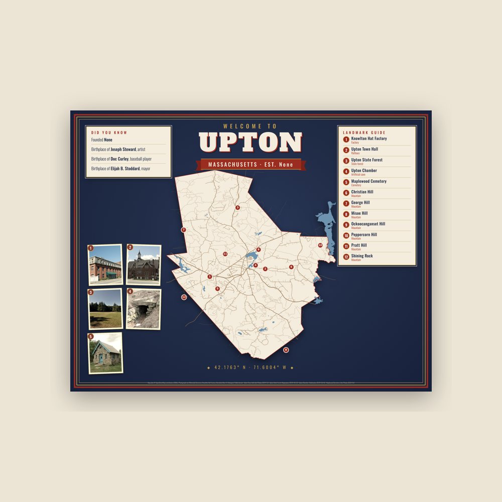 Upton Map Placemat