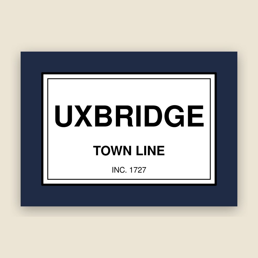 Uxbridge Cork Coaster