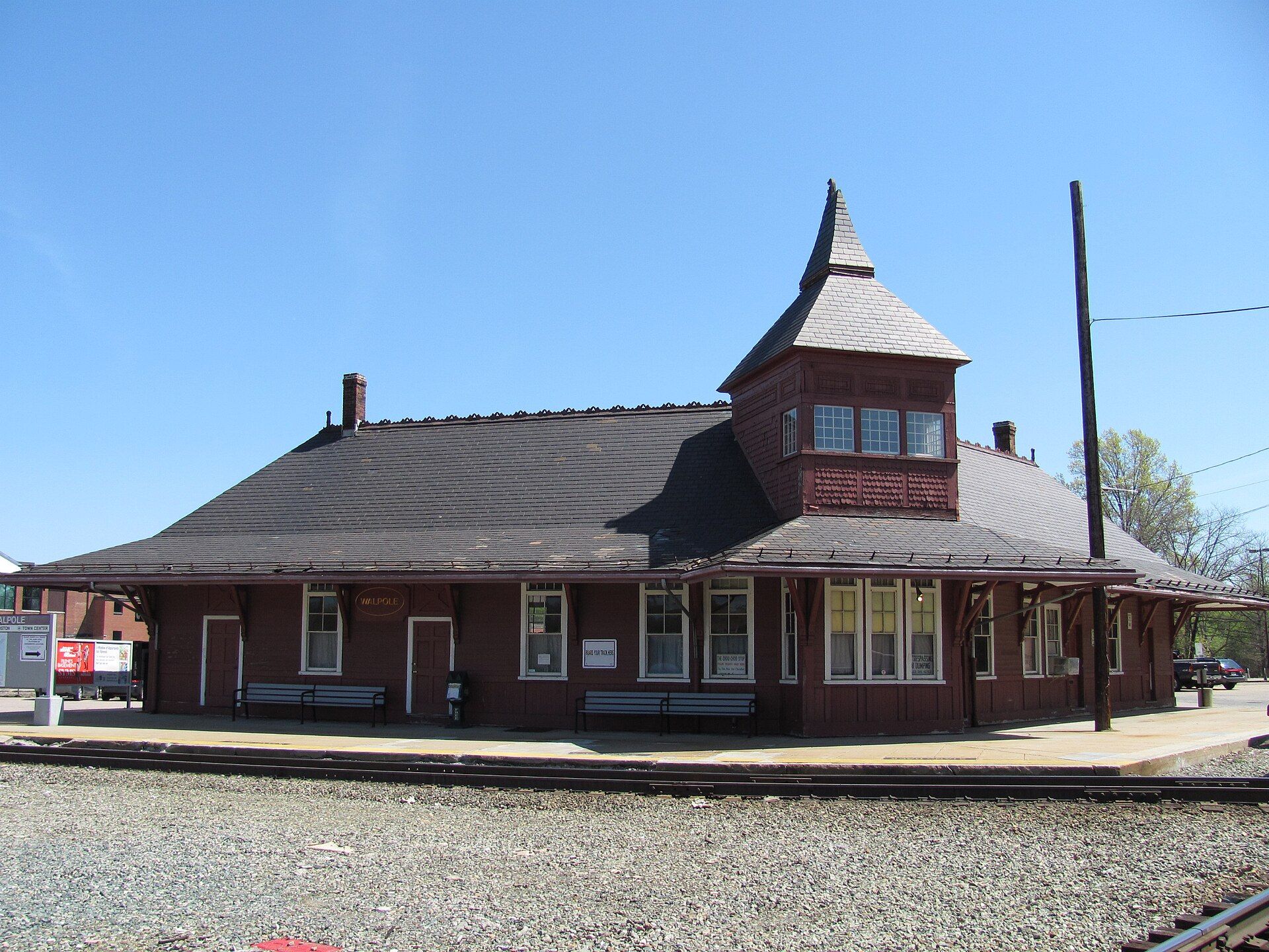 Walpole station, Walpole, Massachusetts