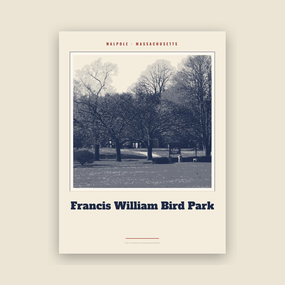 Walpole Francis William Bird Park Landmark Print