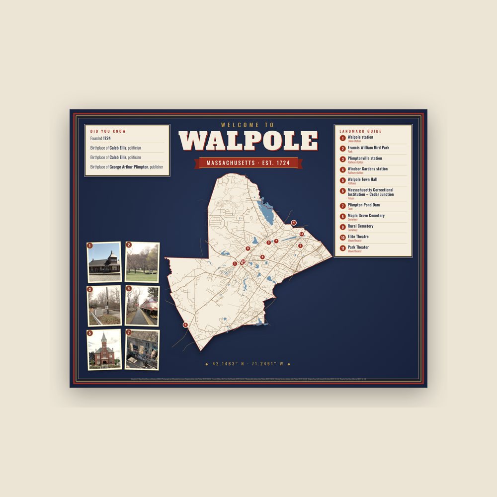 Walpole Map Placemat